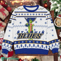 St. Louis Blues NHL Grinch Ugly Christmas Sweater Team Holiday Christmas Gift