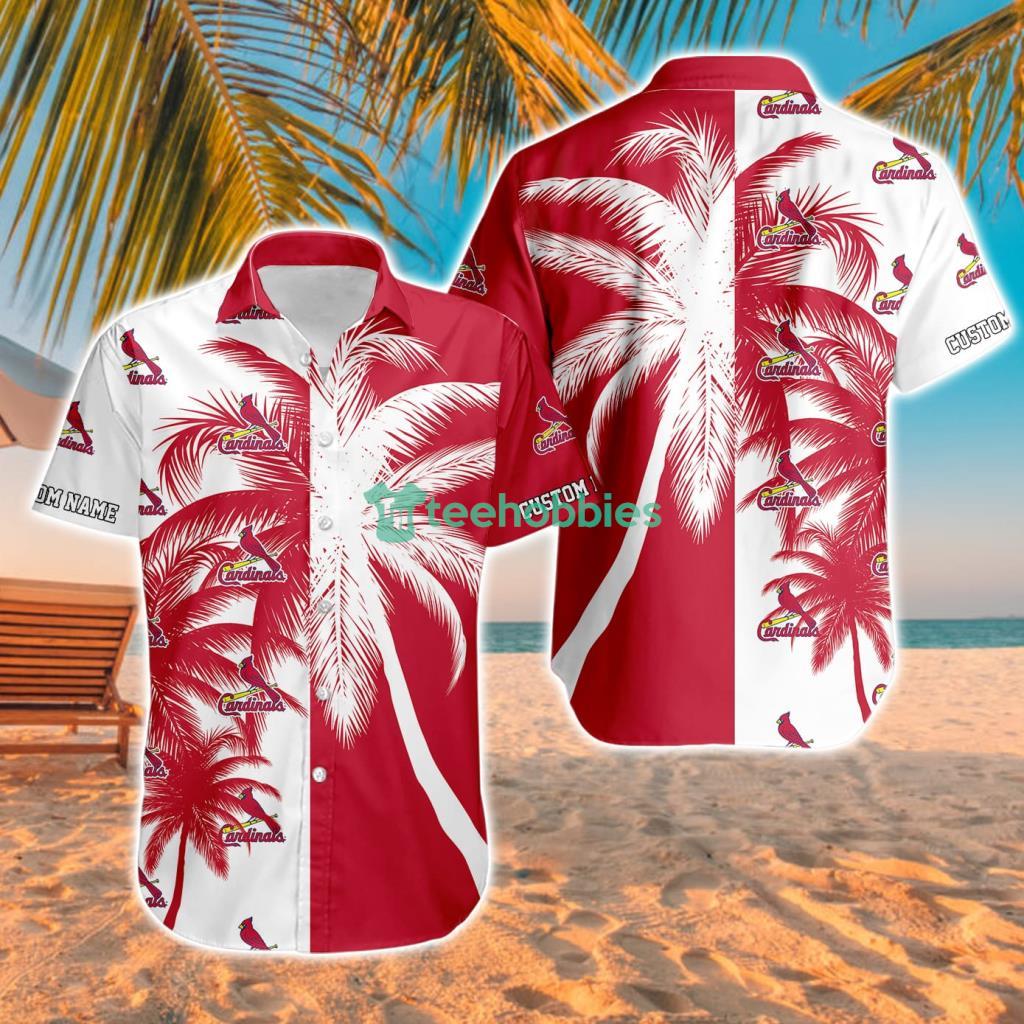 St Louis Cardinals Mlb Aloha Tropical Hawaiian Shirt For Men And Women Custom Name