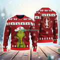 Stanford Cardinal NCAA The Grinch Funny Merry Christmas Uglly Sweater 3D New Trend