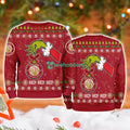 Stevenage Grinch Hand Ugly Christmas Sweater 3D