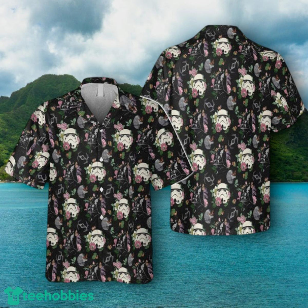 Stormtrooper Tropical Flower Hawaiian Shirt Impressive Gift