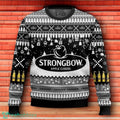 Strongbow United Kingdom Beer Ugly Christmas Sweater 3D Design For Men Women