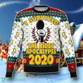 Survived Bidet Apocalypse Ugly Christmas Ugly Sweater Special Gift Jumper