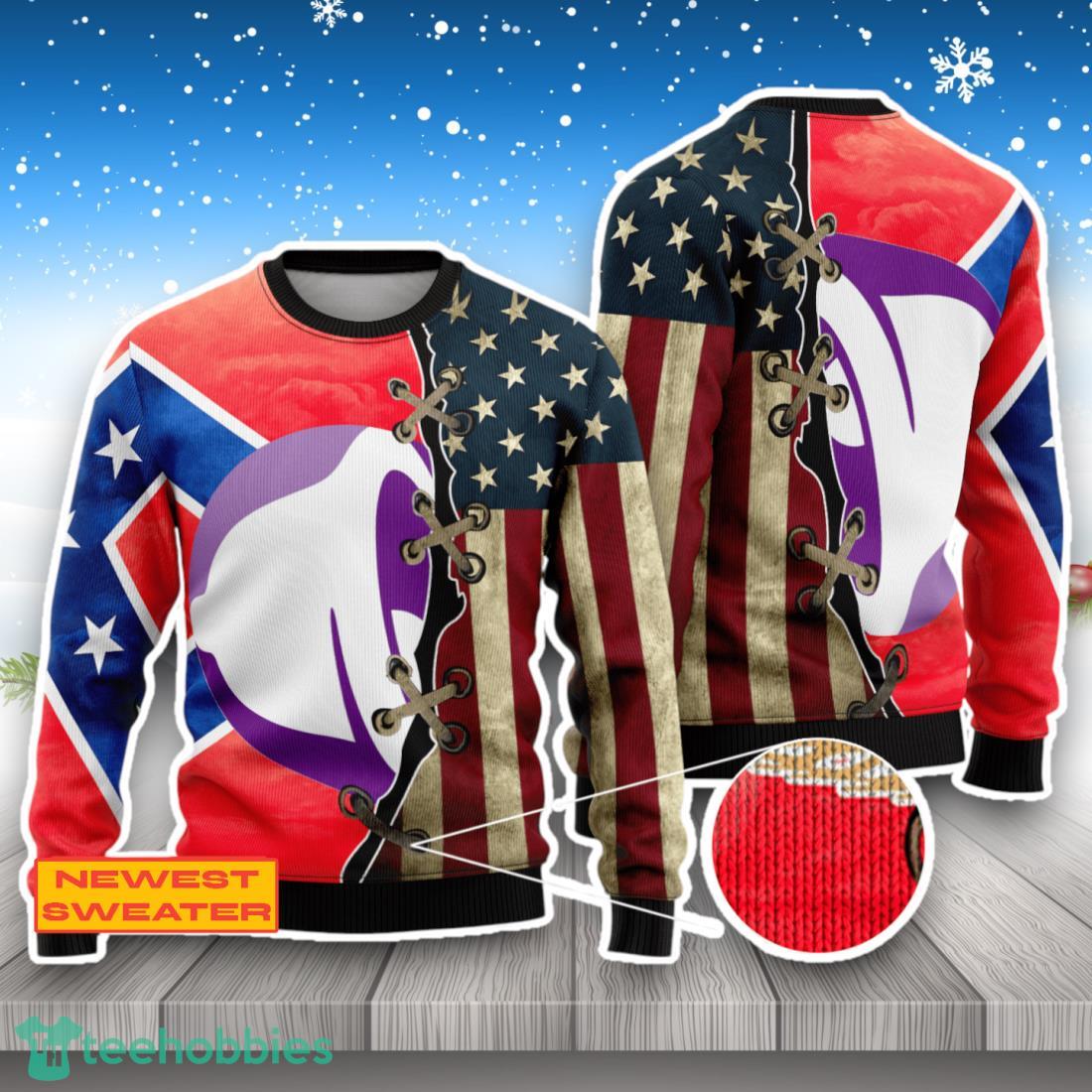 Taco Bell USA Flag 3D Sweater For Men Women