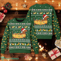 Taco Dachshund Santa Hat Ugly Christmas Sweater Taco Dachshund Dog Pet Xmas 3D Sweater Christmas Gift Idea