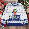 Tampa Bay Lightning NHL Grinch Ugly Christmas Sweater Team Holiday Christmas Gift