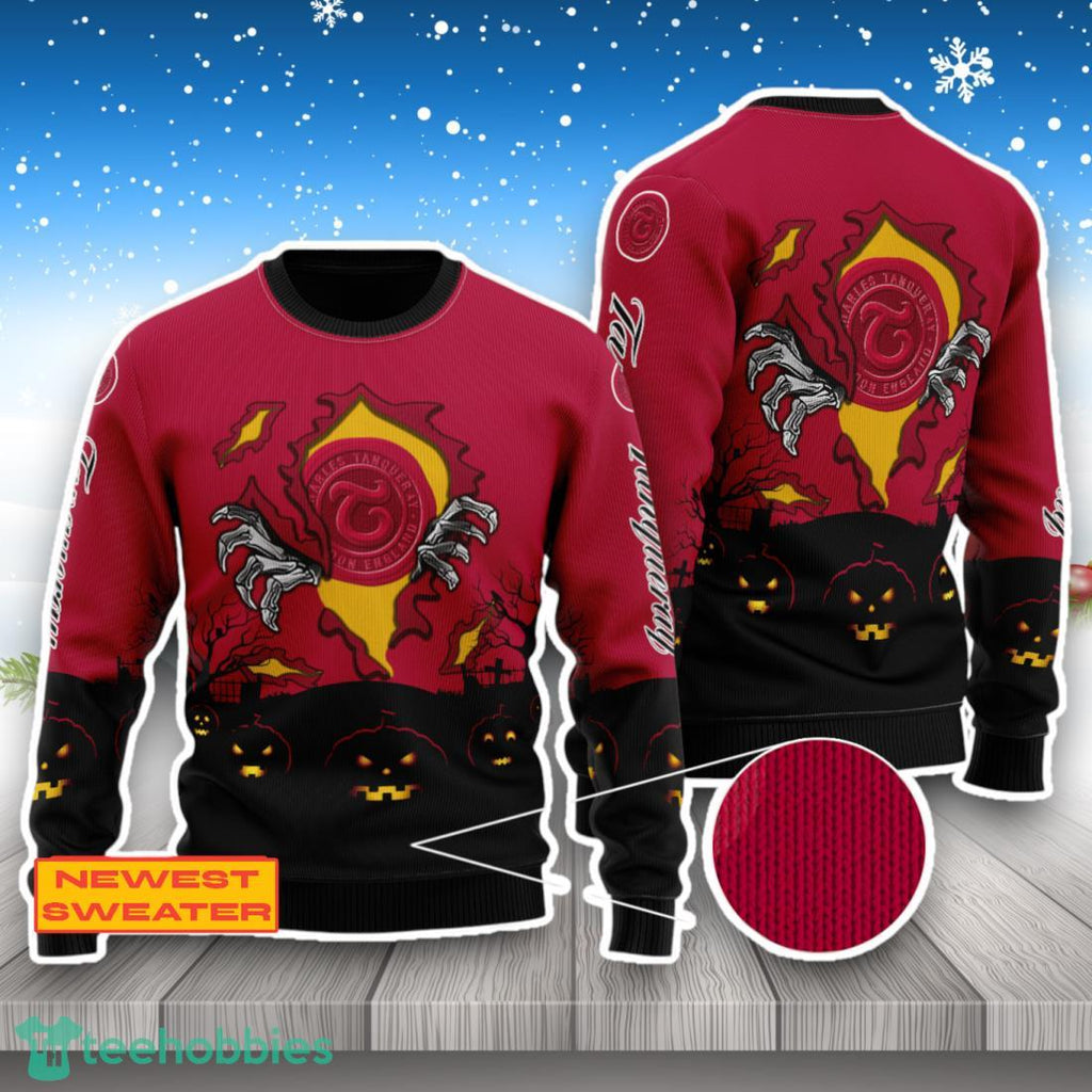 Tanqueray Scary Night Halloween Hand Pull Out 3D Sweater For Men Women
