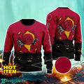 Tanqueray Scary Night Halloween Hand Pull Out Halloween 3D Sweater For Men and Women