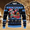 Tennessee Titans Santa Claus Ugly Christmas Sweater All Printed Sweater For Fans Gift Ideas