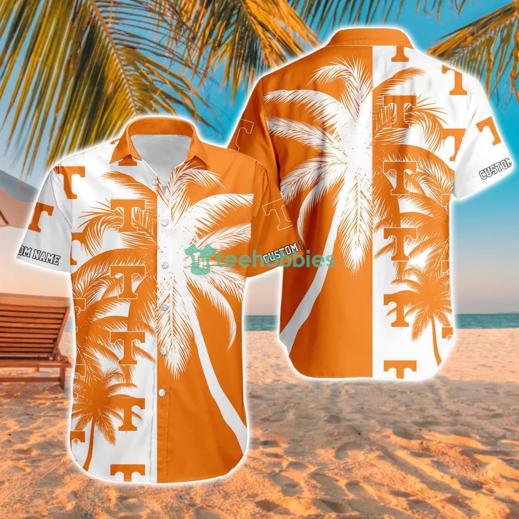 Tennessee Volunteers Ncaa Aloha Tropical Hawaiian Shirt For Men And Women Custom Name