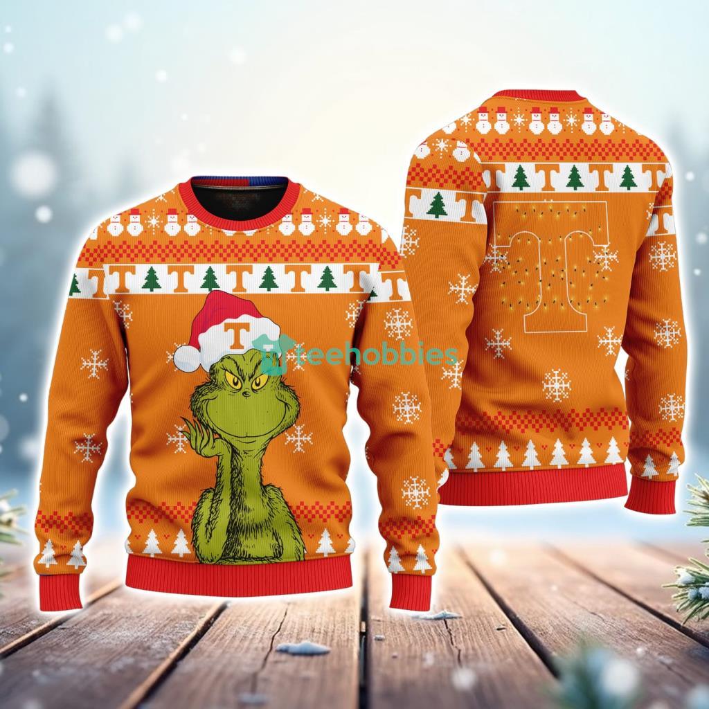 Tennessee Volunteers NCAA The Grinch Funny Merry Christmas Uglly Sweater 3D New Trend