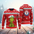 Texas Rangers MLB The Grinch Funny Merry Christmas Uglly Sweater 3D New Trend