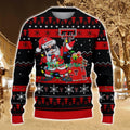 Texas Tech Red Raiders Santa Claus Ugly Christmas Sweater All Printed Sweater For Fans Gift Ideas