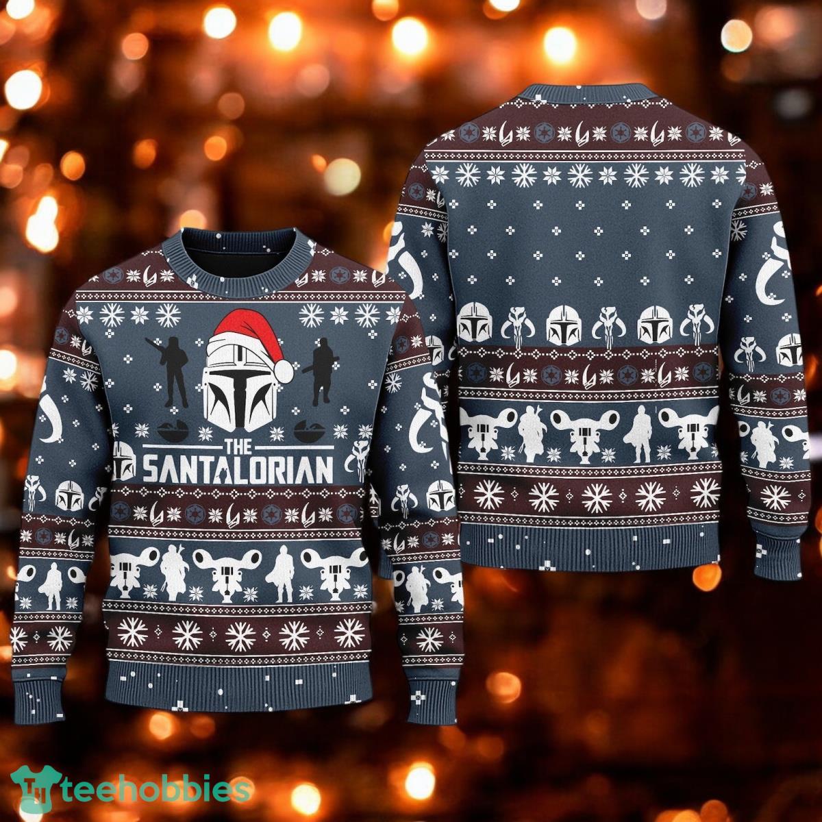 The Santalorian Christmas Ugly Sweater Darth Vader 3D Christmas