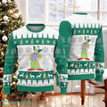 The Simpson Family Ugly Christmas Sweater Homer Simpson Christmas Green Sweater