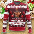 They Get Punched In The Mouth Ugly Sweater Luxurious Gift For Loved Ones