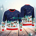 Thomas Cook Airlines Airbus A Us Air Force Christmas Ugly Sweater Meaningful Gift For Aviation Fans
