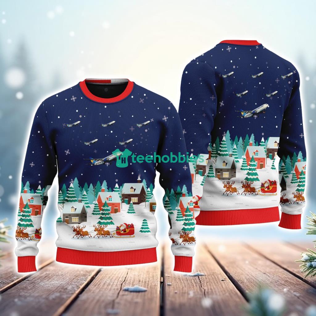 Thomas Cook Airlines Airbus A Us Air Force Christmas Ugly Sweater Meaningful Gift For Aviation Fans