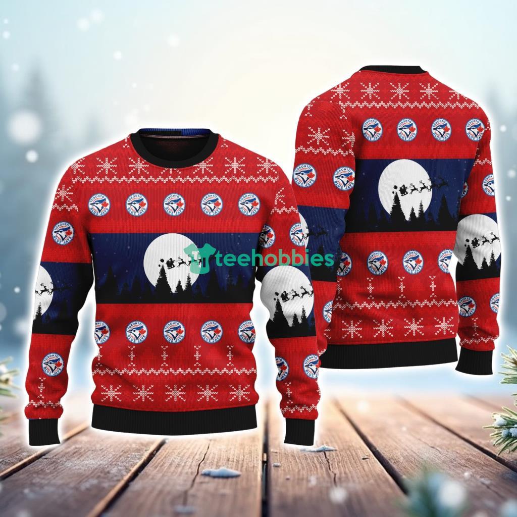Toronto Blue Jays MLB Christmas AOP Sweater For Bigs Fans New Gift