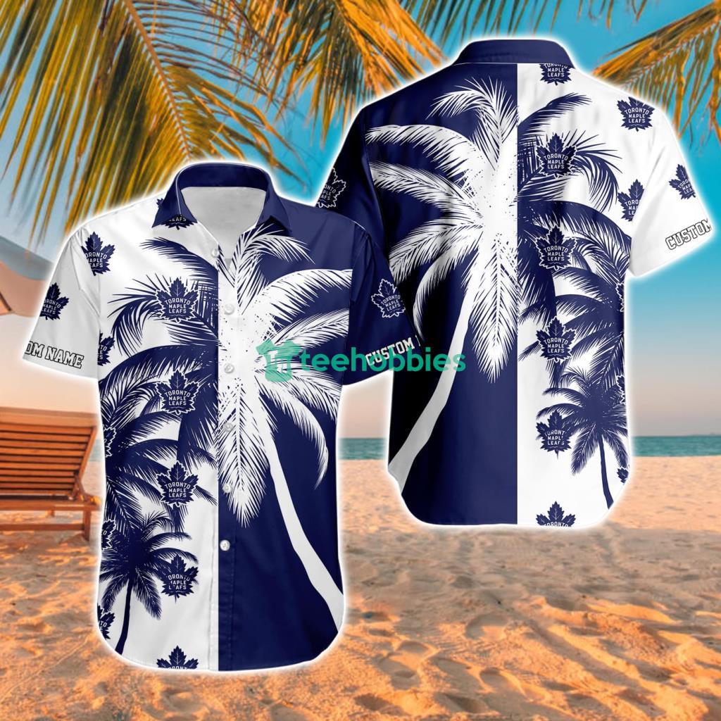 Toronto Maple Leafs Aloha Tropical Hawaiian Shirt For Men And Women Custom Name