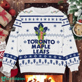 Toronto Maple Leafs NHL Grinch Ugly Christmas Sweater Team Holiday Christmas Gift