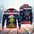 Toronto Maple Leafs The Grinch Funny Merry Christmas Uglly Sweater 3D New Trend