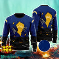 Twisted Tea Scary Night Halloween Hand Pull Out Halloween 3D Sweater For Men and Women