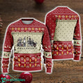 Ugly sweater LOTR Fans All Over Print Sweatshirt Fellowship Ugly Christmas Sweater Holiday Gift