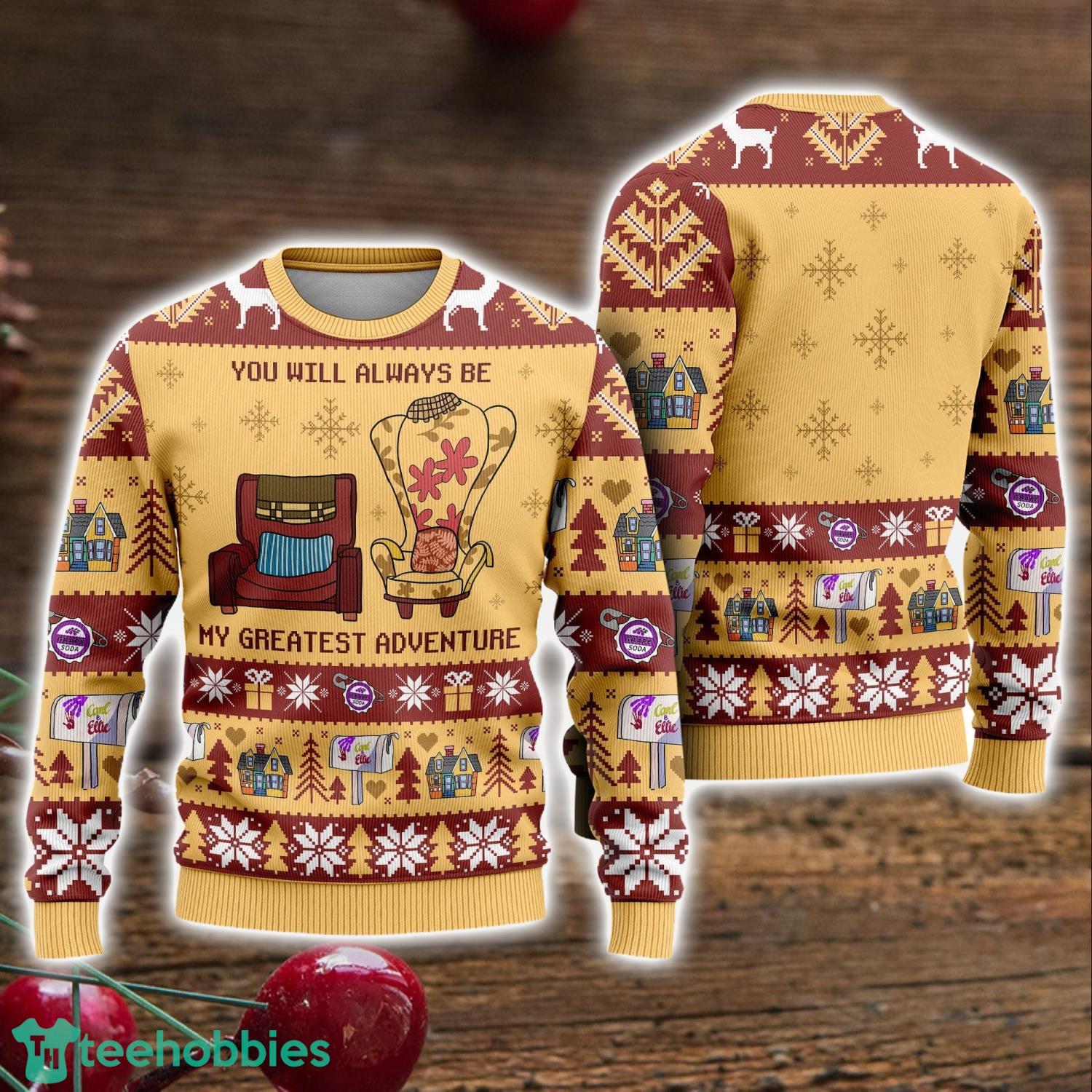 Ugly Sweater Up Movie Christmas Sweater Ugly Christmas Shirt Up Movie Ugly Christmas Sweater Holiday Gift