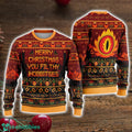 Ugly Sweater You Filthy Hobbitses Christmas Gifts Lotr Ugly Christmas Sweater Holiday Gift
