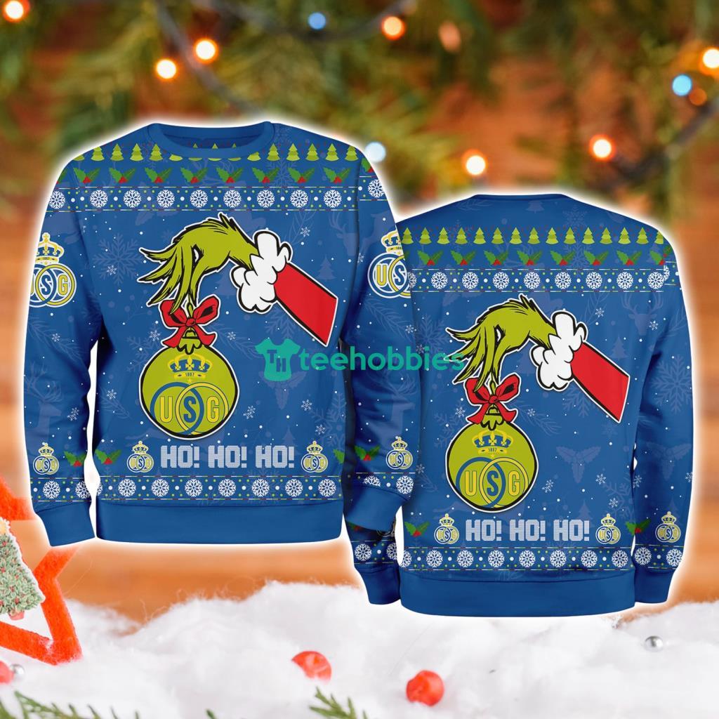 Union Sg Grinch Hand Ugly Christmas Sweater 3D