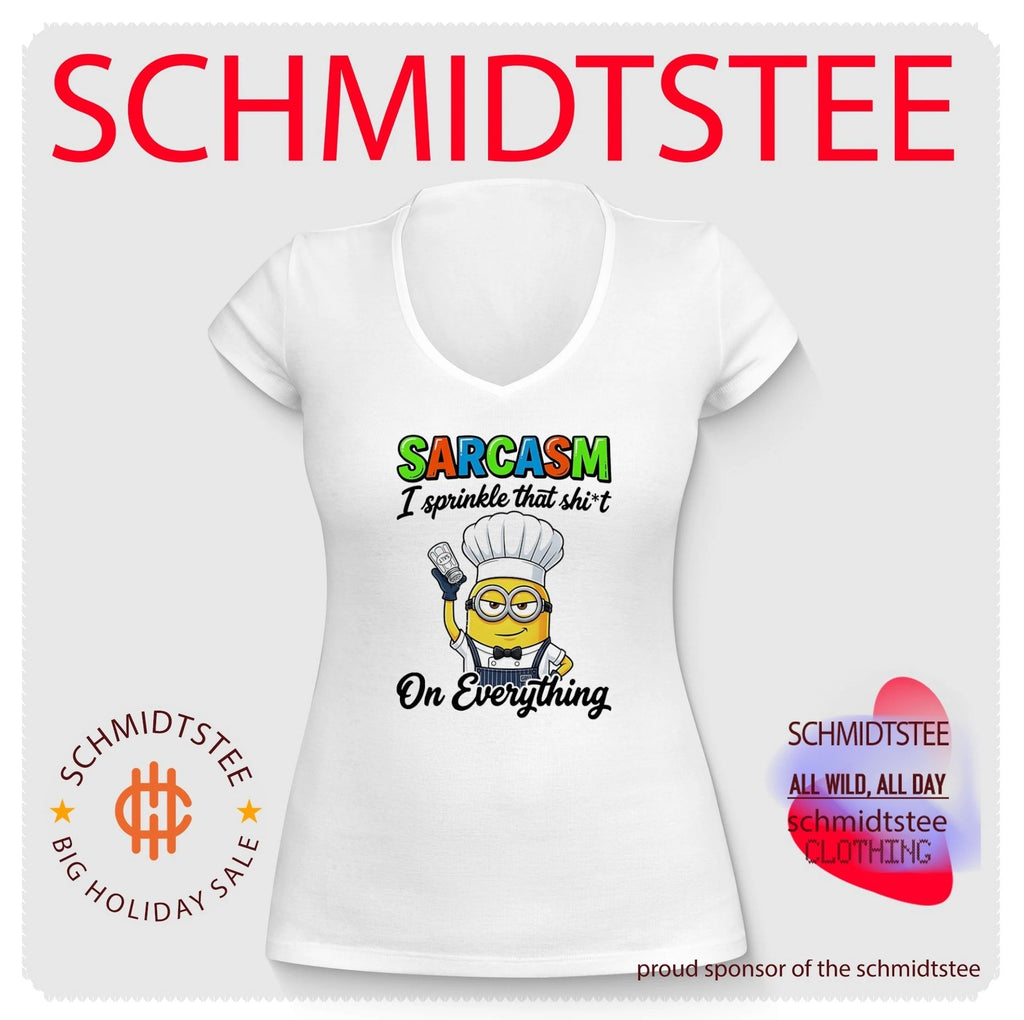 Sarcasm I sprinkle that shit on everything Minion shirt