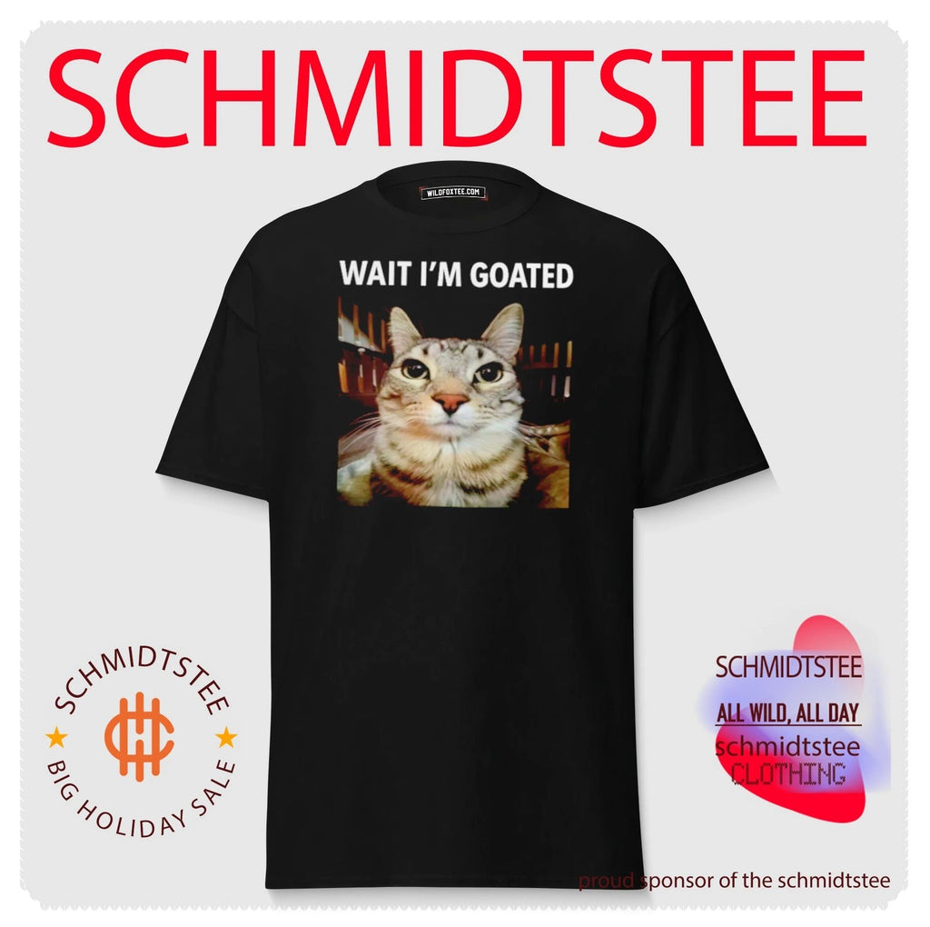 Eric Hartman Wait I’m Goated Meme Cat Shirt