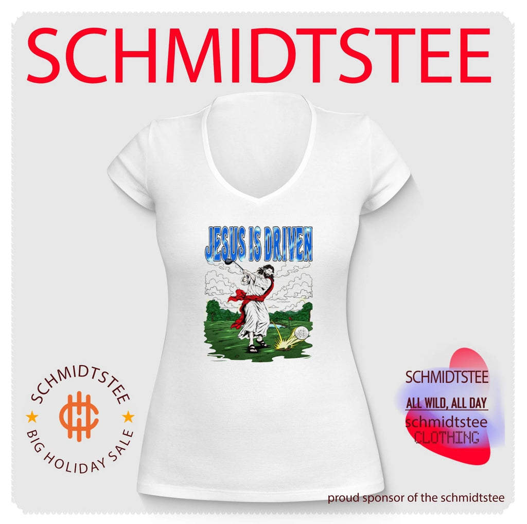 Jesus Golf Golfed Jesus is driven shirt
