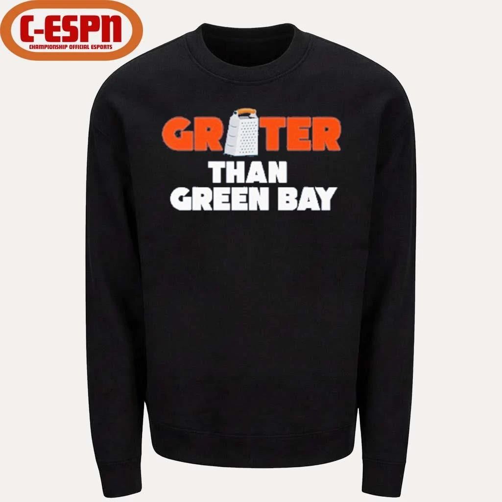 Grater Than Green Bay Greater Cheese Grate T-Shirt