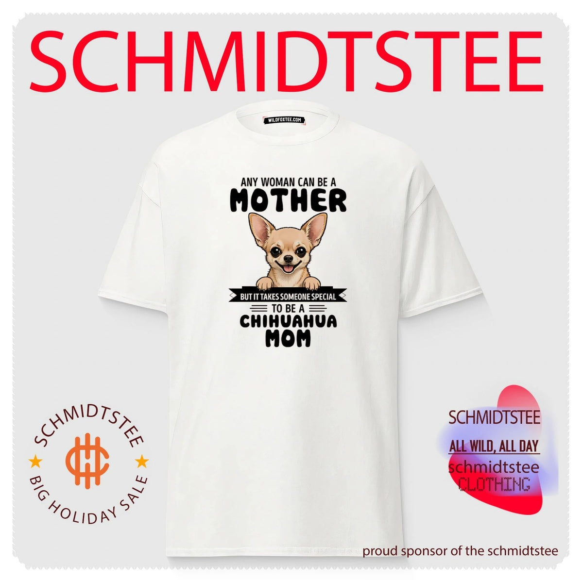 Any woman can be a mother but it takes someone special to be a chihuahua mom shirt