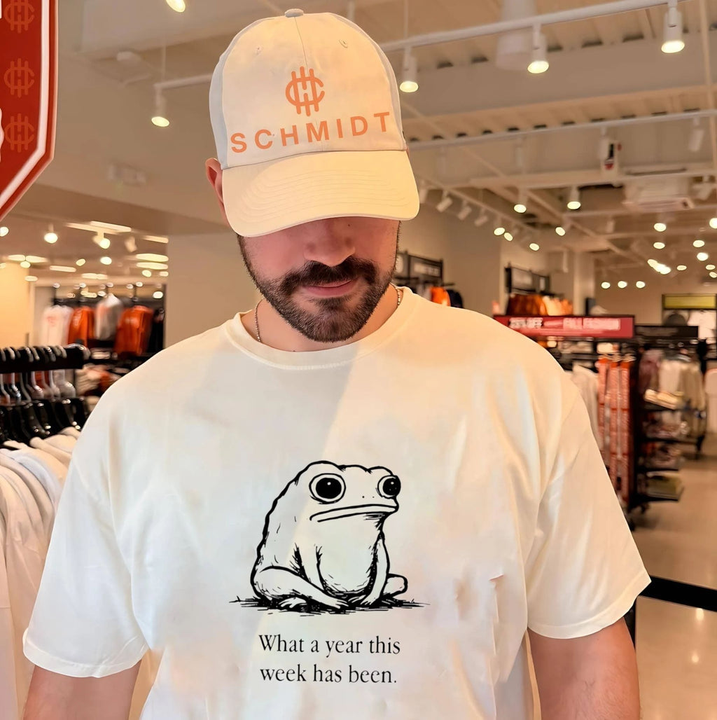 What A Year This Week Has Been Frog Shirt