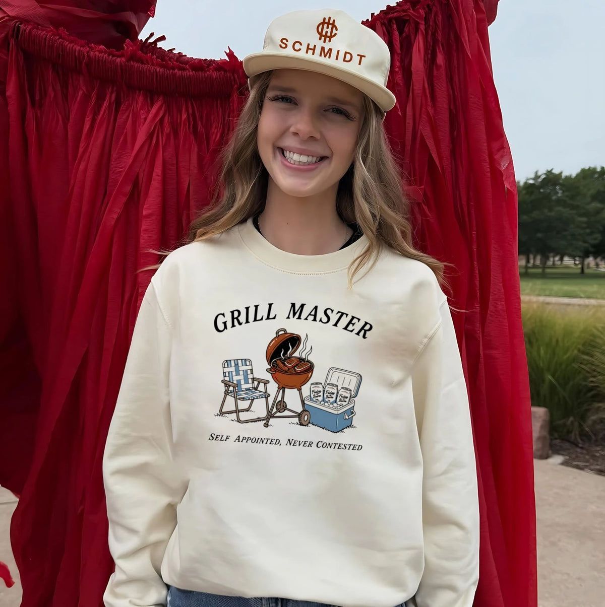 Grill Master self appointed never contested shirt