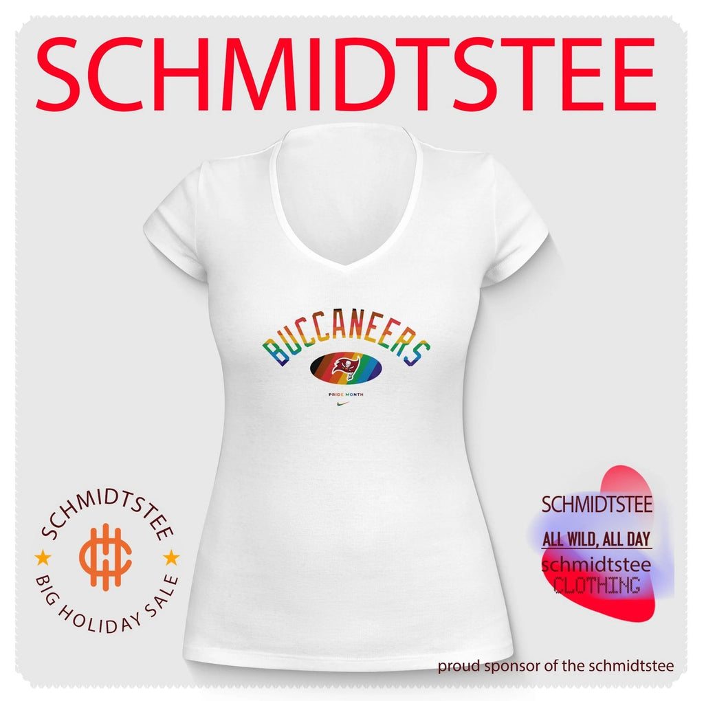 Tampa Bay Buccaneers Pride Month Rainbow logo shirt