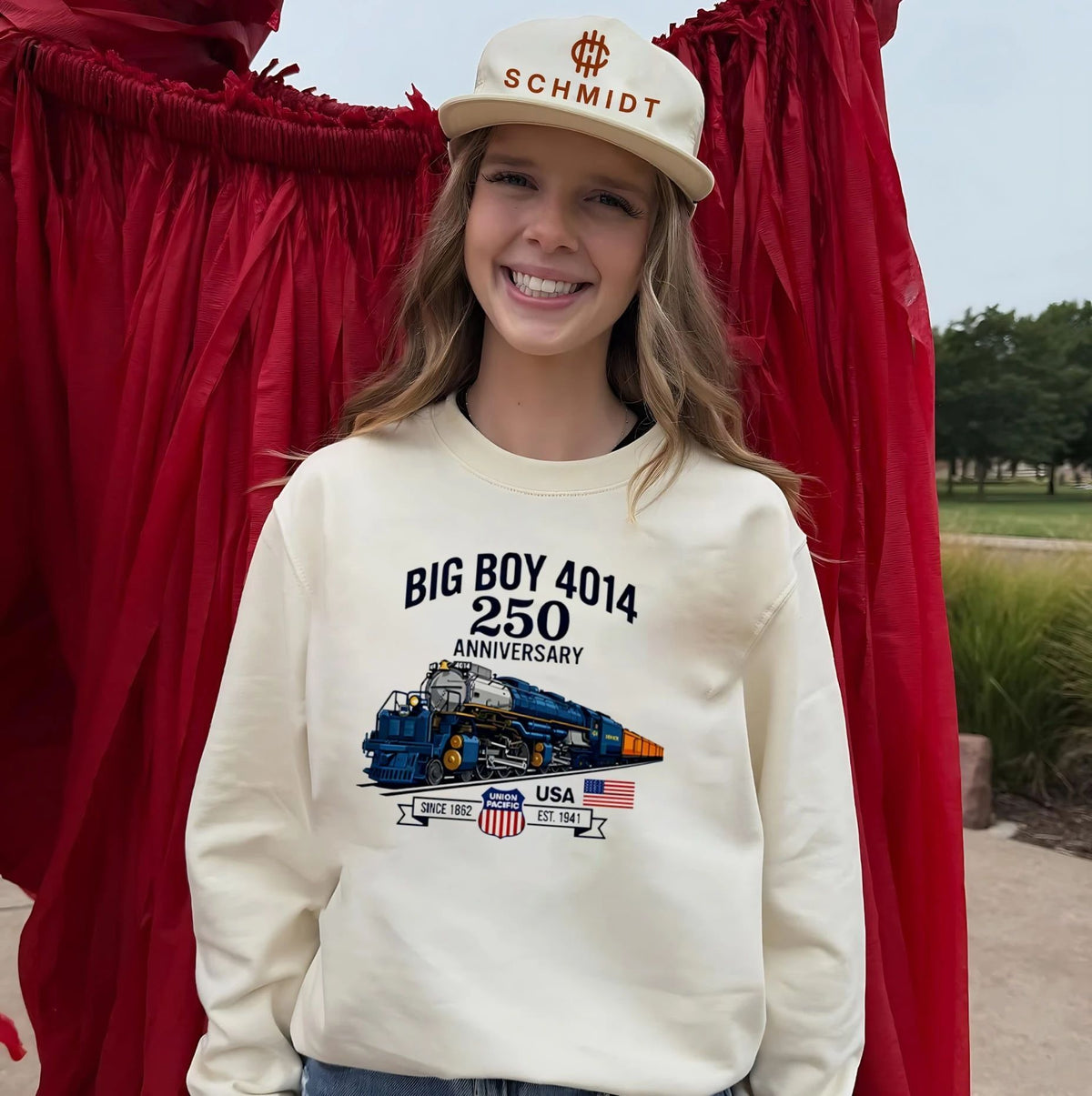 Big Boy 4014 Train 250th Anniversary Patriotic American Locomotive Shirt