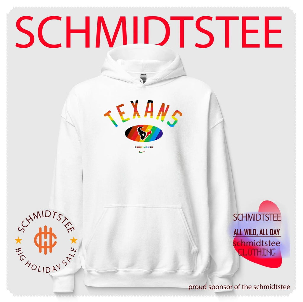 Houston Texans Pride Month Rainbow logo shirt