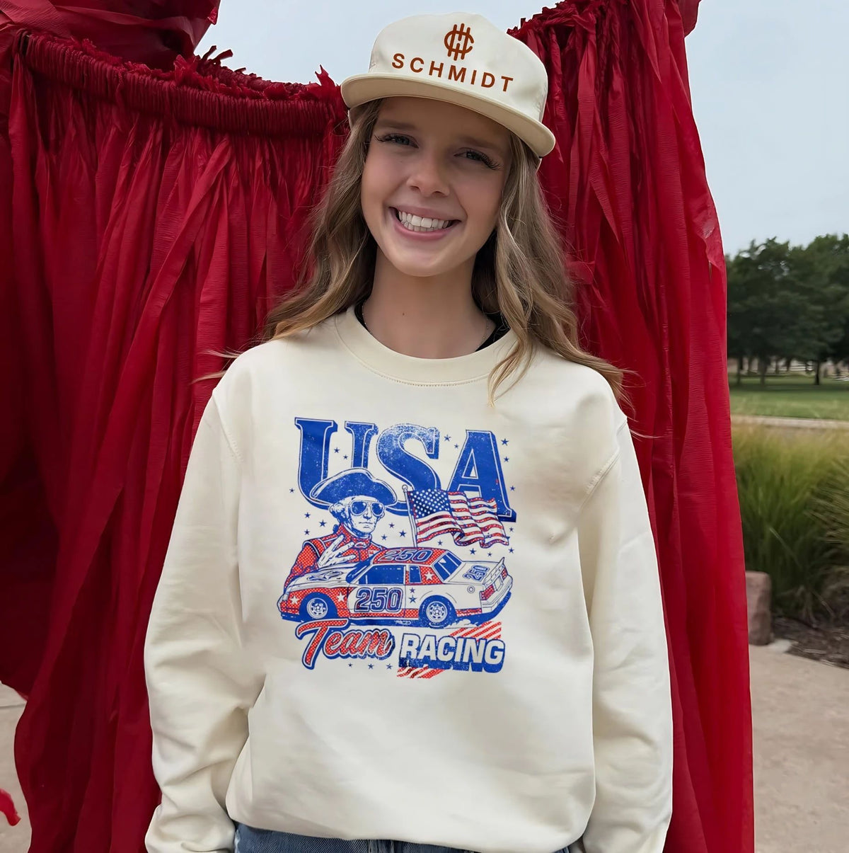 Team USA Racing George 250 graphic shirt