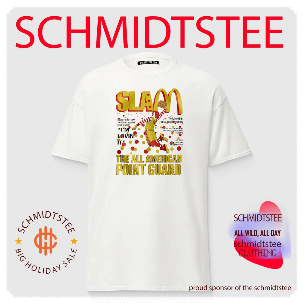 Ronald McDonald Slam the all American Point Guard shirt