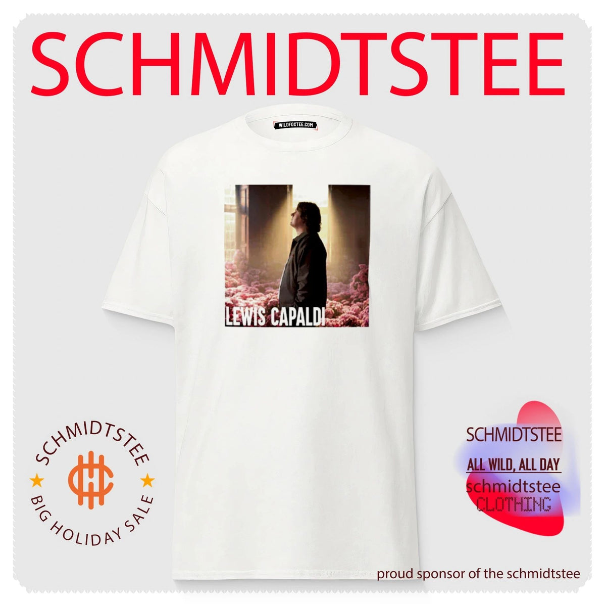 Lewis Capaldi Concert photo shirt