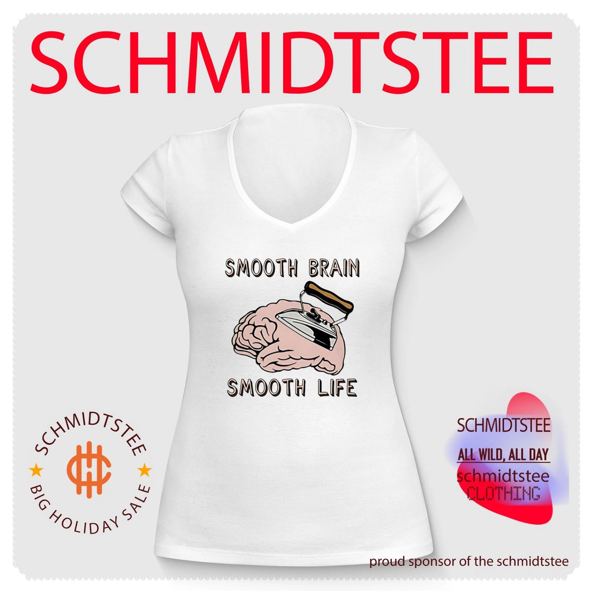 Smooth brain smooth lif shirt
