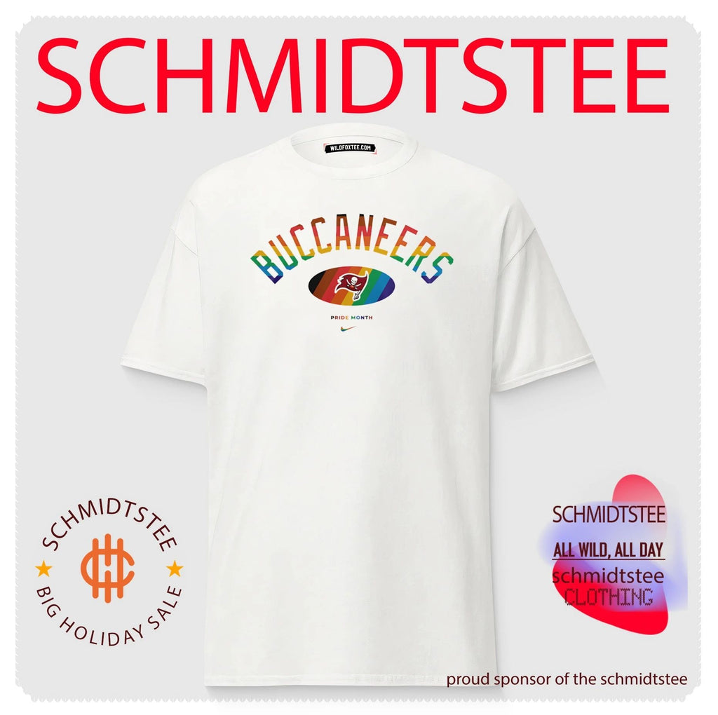 Tampa Bay Buccaneers Pride Month Rainbow logo shirt