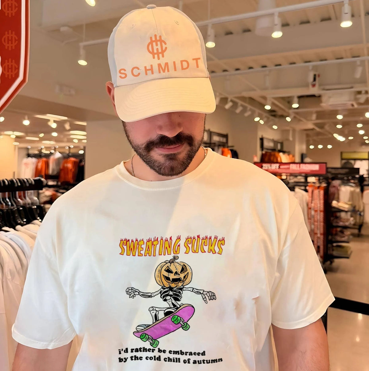 Sweating Sucks I’d rather be embraced by the cold chill of autumn shirt