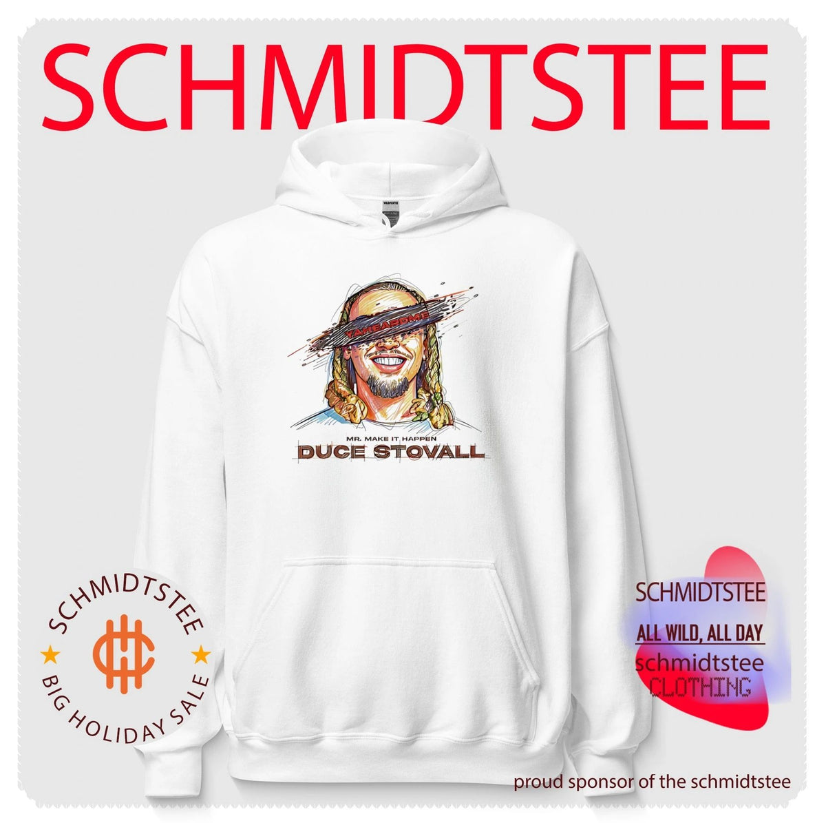 Mr make it happen Duce Stovall yaheardme potrait shirt