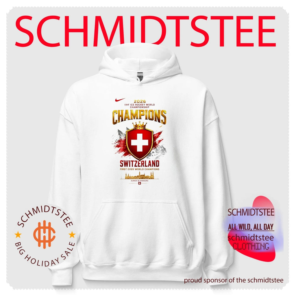 Switzerland 2026 IIHF Ice Hockey World Champions shirt