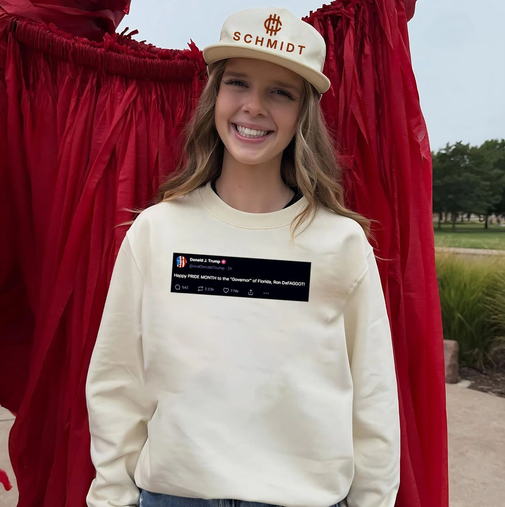 Trump Happy PRIDE MONTH To The Governor of Florida Ron DeFAGGOT shirt
